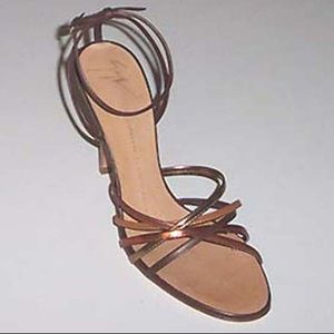 NEW GIUSEPPE ZANOTTI Lime Italy strappy sandals 7